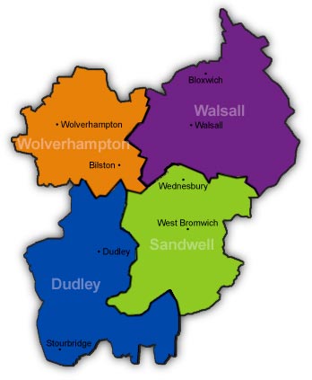 Black Country Map